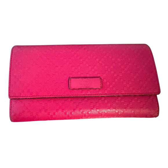 Gucci Handbags - Gucci Bright Diamante Leather Continental Wallet